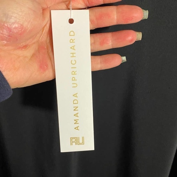 Amanda Uprichard 100% Silk Shirt Dress NWT Size Medium - Picture 4 of 7